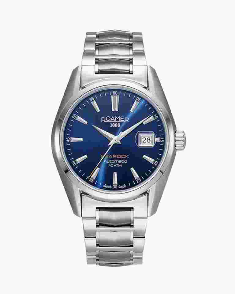 Roamer Searock Automatic II Blue Dial Stainless Steel Bracelet