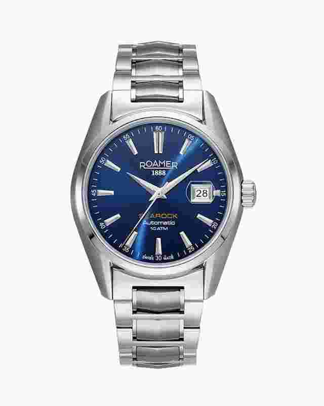 Roamer Searock Automatic II Blue Dial Stainless Steel Bracelet
