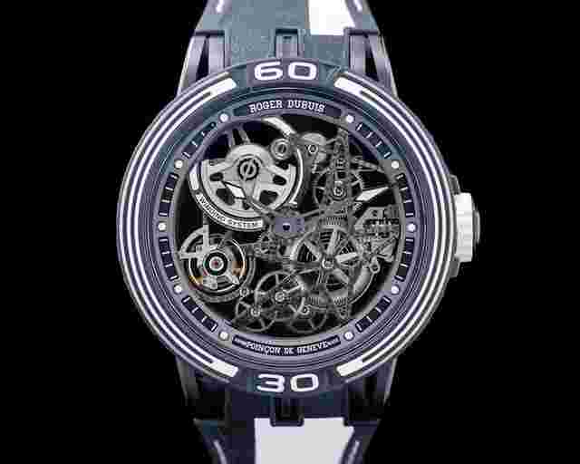 Roger Dubuis Excalibur RDDBEX0826 Excalibur Spider Pirelli DLC Titanium Skeleton Dial LIMITED