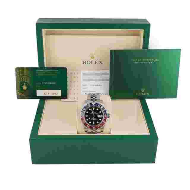 Rolex GMT-Master II 126710BLRO GMT-Master II "Pepsi" Jubilee Bracelet Box and Papers 2022