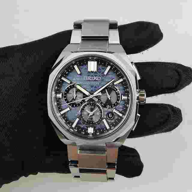 Seiko Astron GPS Solar analog eco drive solar radio GPS World time titanium strap stopwatch HAB001J/HAB001