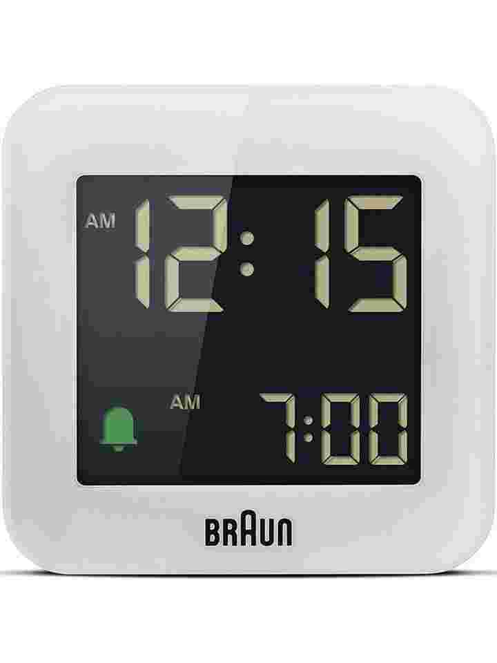 Braun BC08W Klassik digitaler Wecker 