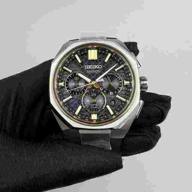 Seiko Astron GPS Solar analog eco drive solar radio GPS World time titanium case stopwatch HAB003J/HAB003