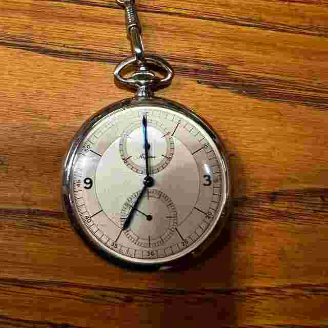 Alpina Monopusher Chronograph Monopusher Chronograph – Cal. Minerva 19-9 CH Cal. Minerva 19-9 CH – Staybrite Edelstahl – Inkl. Original 