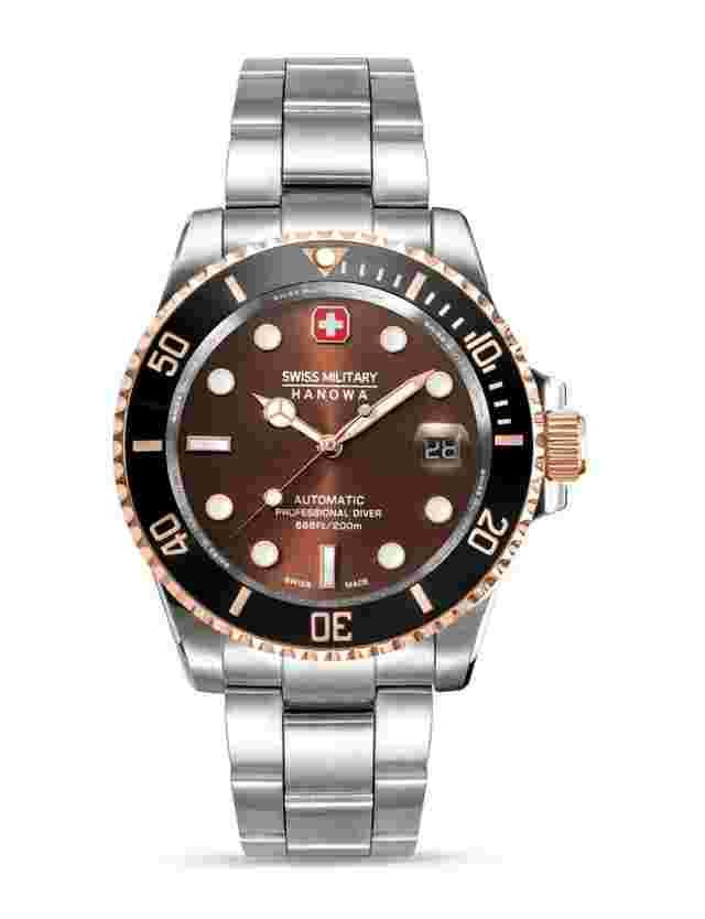 Swiss Military hanowa sealord 41 mm automatic watch smwgl0006360