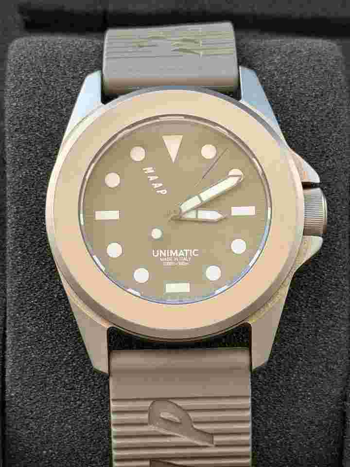 Unimatic Modello Quattro MAAP Titanium UT4-T-M