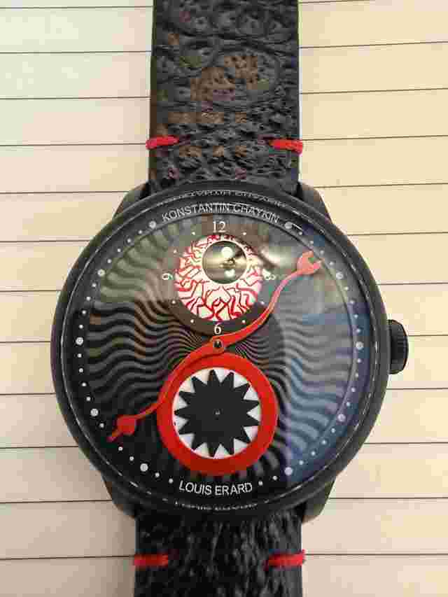 Louis Erard X Konstantin Chaykin Dusk To Louis Erard Dawn 39mm Louis Erard x Konstantin Chaykin - Dusk to Dawn 39m