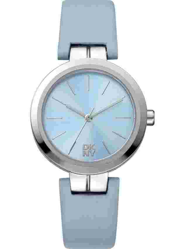 DKNY DK1L045L0015 Damenuhr Downtown Midi Light Blue 32mm 5ATM