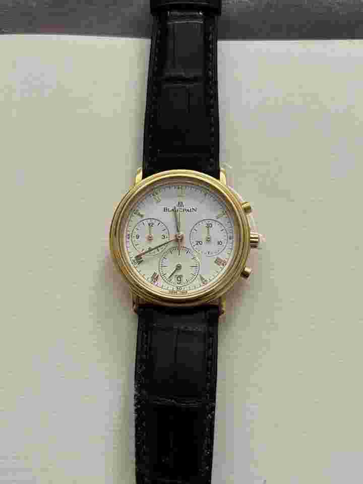 Blancpain Villeret Chronograph 1 of 15 Villeret for 1990 Montreux Ferrari event