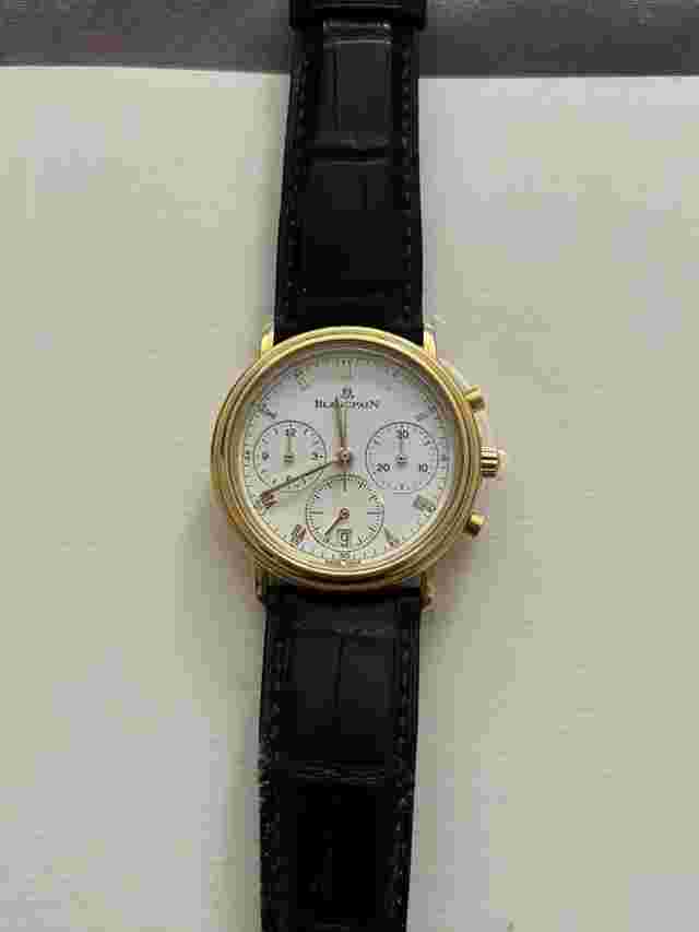 Blancpain Villeret Chronograph 1 of 15 Villeret for 1990 Montreux Ferrari event