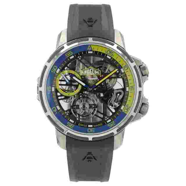 Angelus U50 Flying Tourbillon Skeleton Dial Titanium 45mm Manual Wind 17.8.5.01
