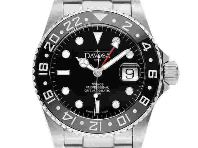 Davosa Ternos Professional GMT Diver Ref.161.571.50 Full Set Neu Ternos Professional GMT