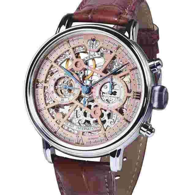 Poljot International Nicolai II Skeleton Limited Edition New Official dealer Warranty Made in Germany