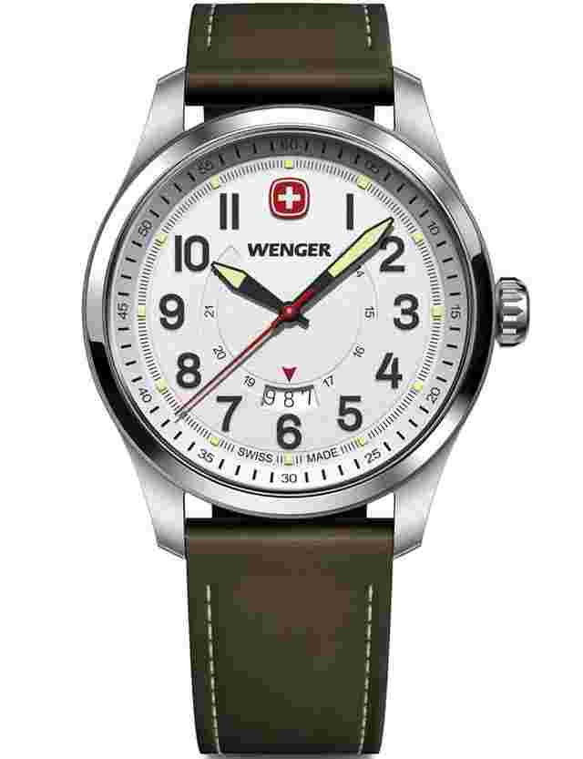 Wenger 01.0541.120 Herrenuhr Terragraph 43mm 10ATM