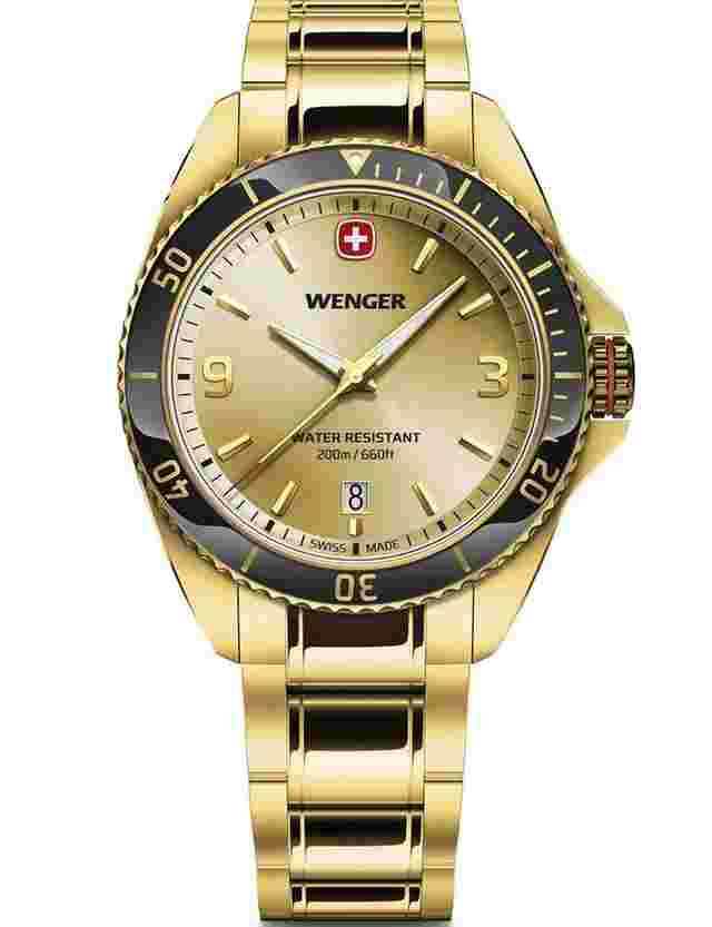 Wenger 01.2031.108 Herrenuhr Ececutive 40mm 20ATM