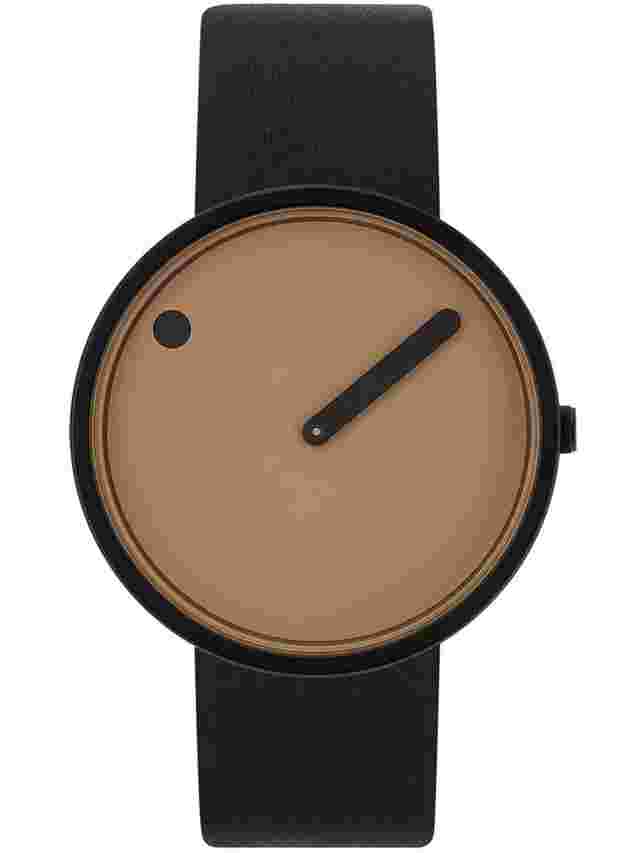 PICTO 43349-4120B Unisex Cappucciono Brown 40mm 5ATM