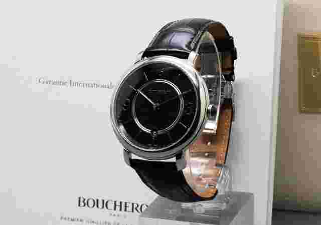 Boucheron BOX & PAPERS BOUCHERON WA021204 Epure 42mm Automatic Men Watch From JAPAN