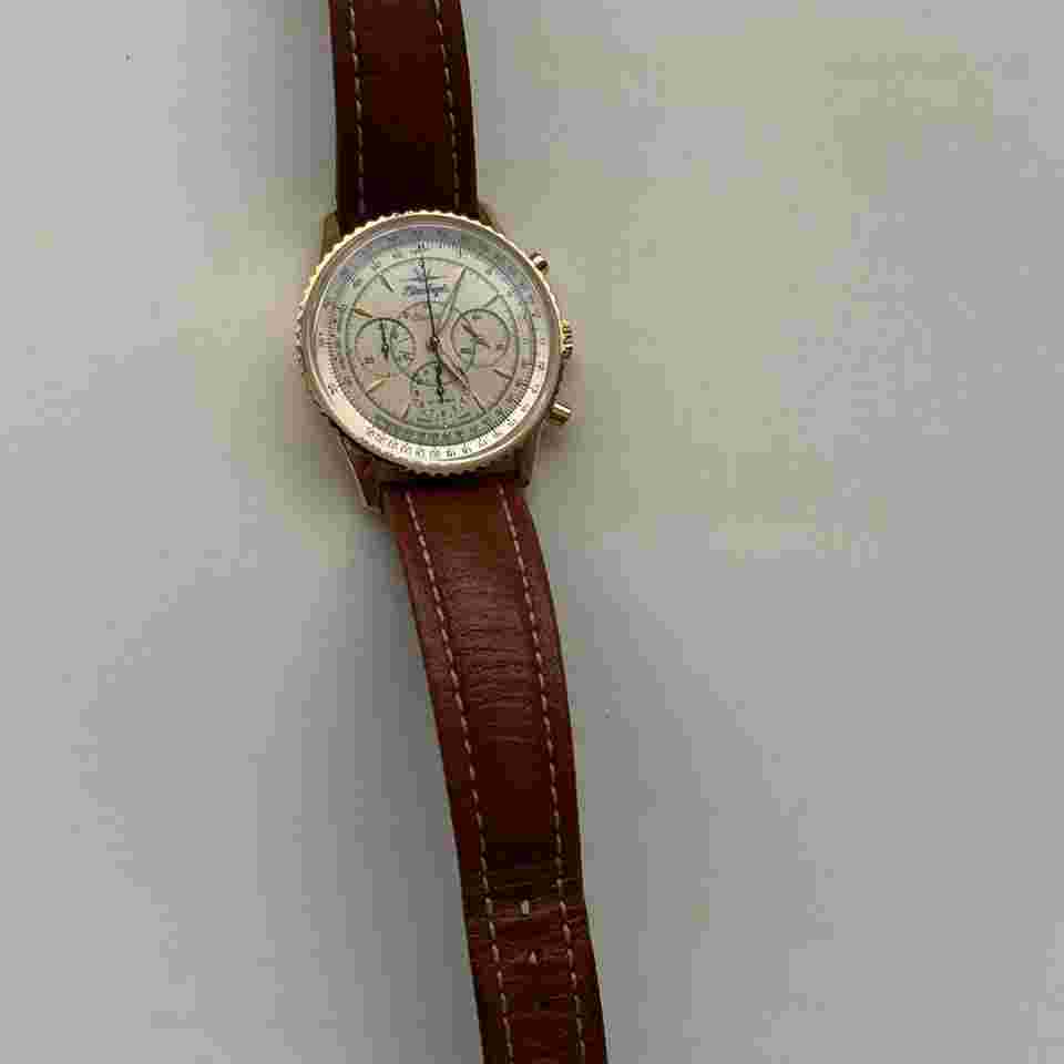 Breiting Navitimer Montbrilliant blue angels limited edition Box and papers. Full breitling service 2025.