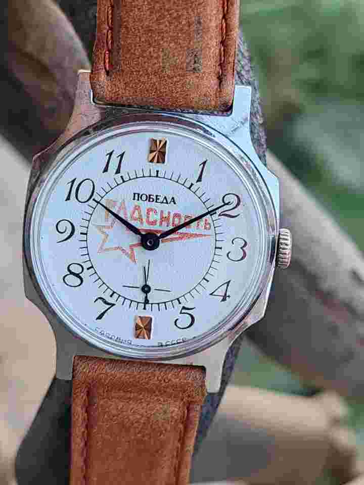 Pobeda Glasnost Manual winding 1989s - Vintage 