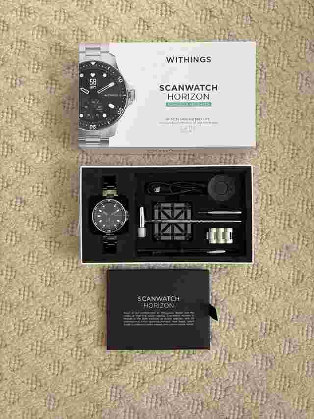 Withings Scanwatch Horizon New unworn and boxed smartwatch 