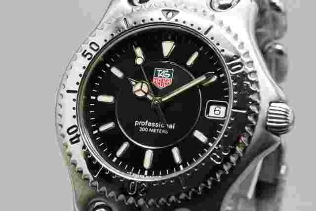 TAG Heuer SEL Near MINT TAG Heuer S/el Professional WG1118 37mm Men Quartz Watch From JAPAN