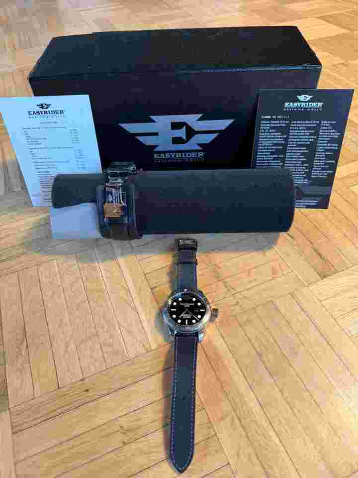 EASYRIDER Extreme-Watch Classic (49mm) Umfangreiches Full-Set 