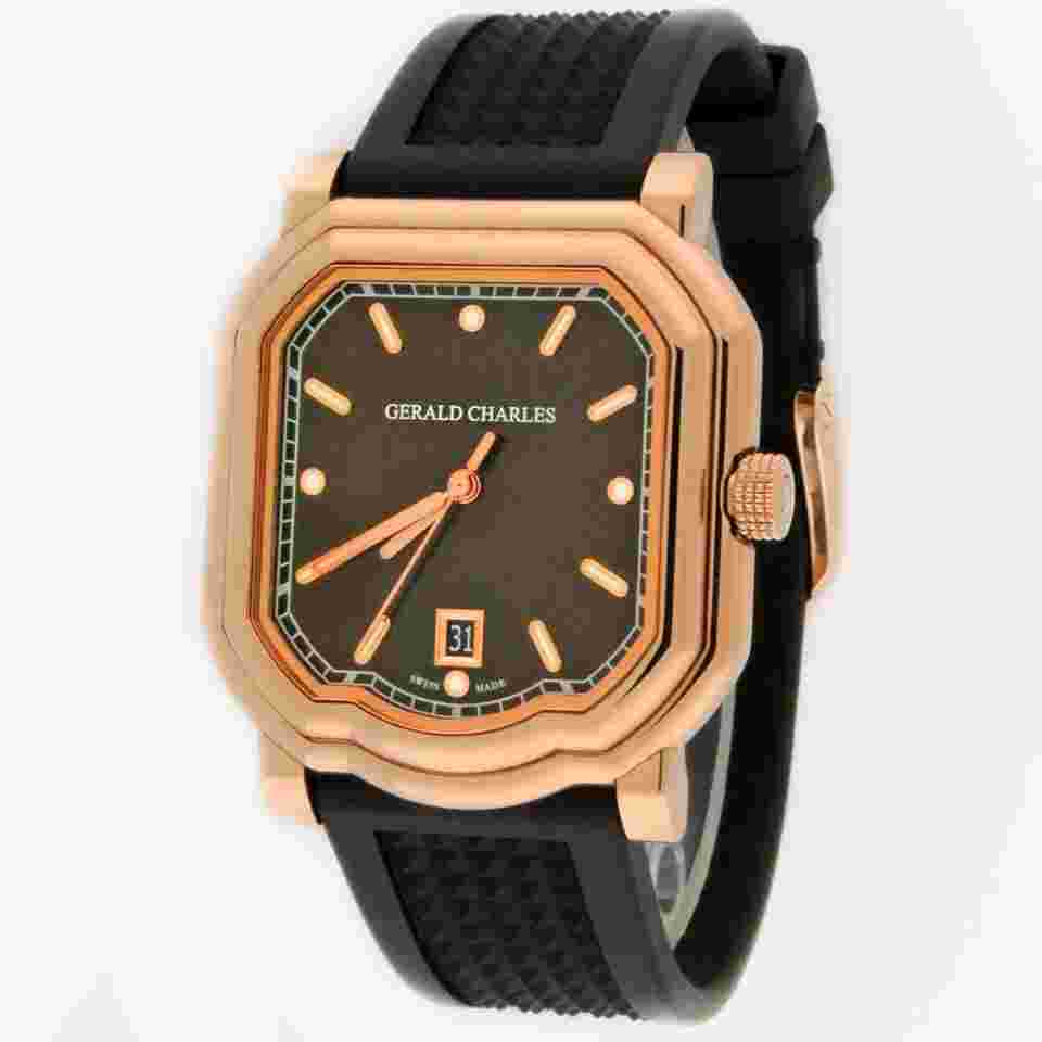 Gerald Charles Maestro 2.0 Ultra Thin Rose Gold Chocolate Brown Dial GC2.0-RG-05 GC2.0-RG-05 Full Set Box & Paper MSRP $41,300