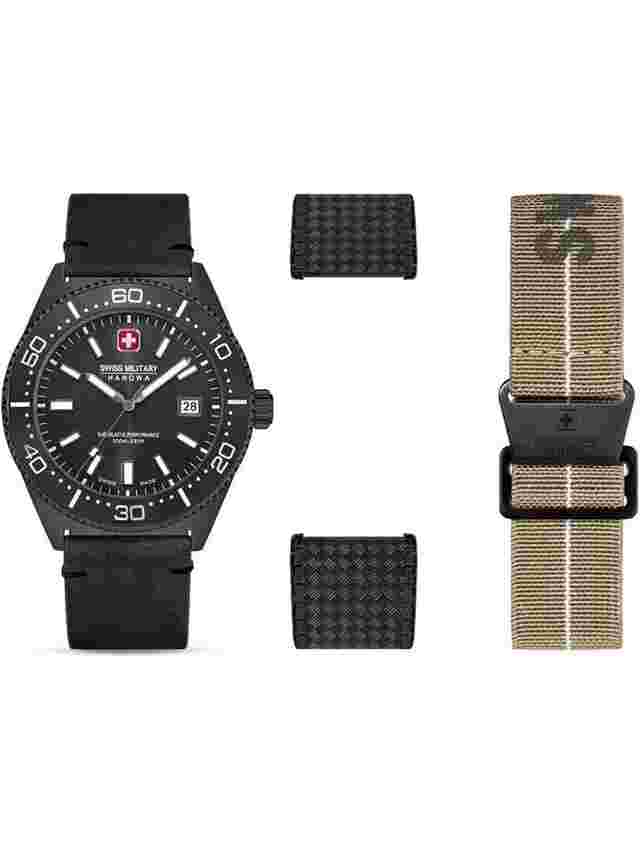 Swiss Military Hanowa SMWGB0004940-SET Herrenuhr Nomad Set 43mm 10ATM