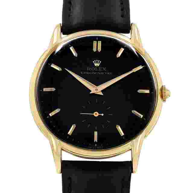 Rolex Chronometre en or jaune Ref: Rolex - 4816 Vers 1950