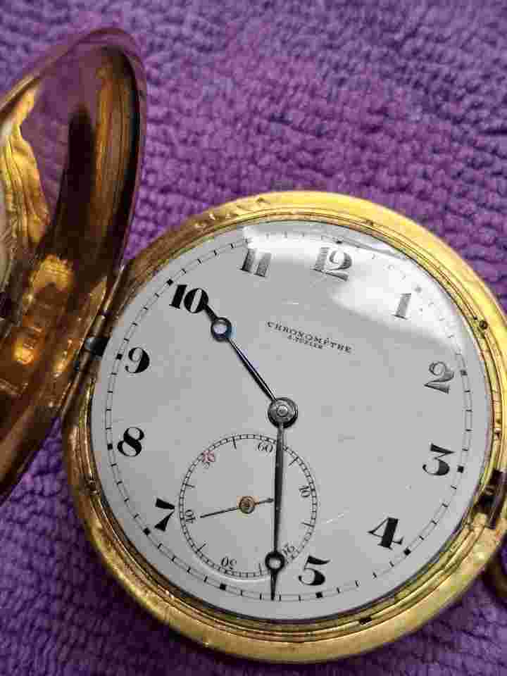 IWC Chronomètre Cal. 73 for Türler Zürich (1918) IWC/Türler Chronometer IWC Chronomètre Cal. 73 for Türler Zürich (1918) – Solid 18K