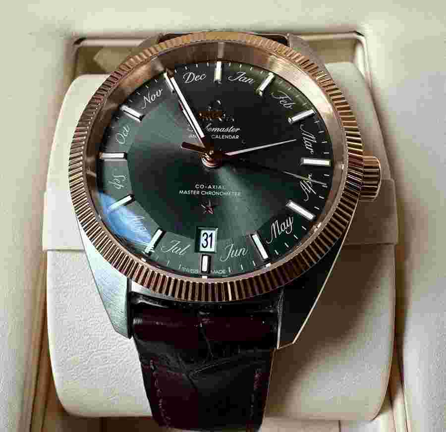 Omega Globemaster Constellation Globemaster Co-axial Annual Calendar – 1st Owner – Omega Warranty 08/2027