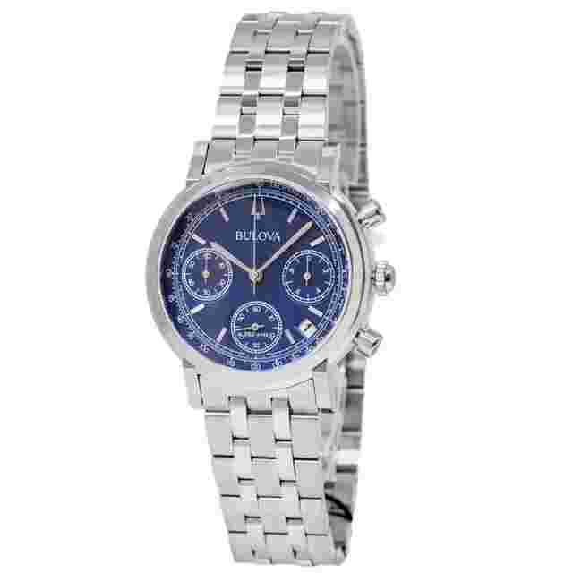 Bulova Precisionist 96B458 Crono High Precision 262Khz Quartz Men's Watch