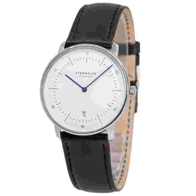 Sternglas Men's S01-NA01-MO01 Naos 38mm Quartz 
