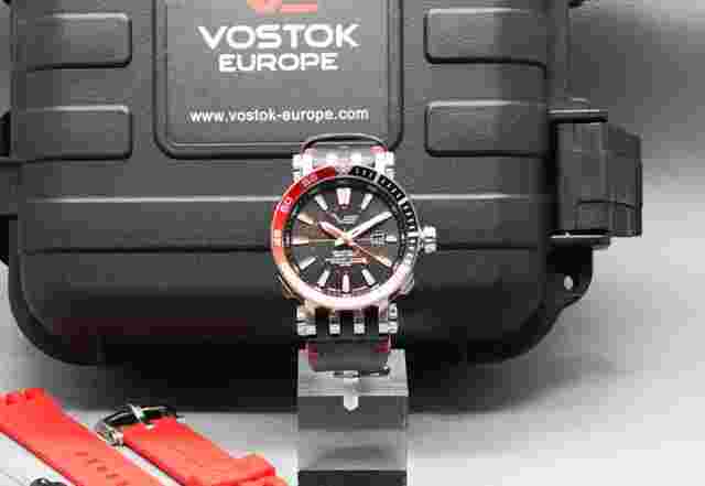 Vostok Europe LIMITENear MINT / BOX Europe Energia NH34-575A717 49mm Automatic Watch