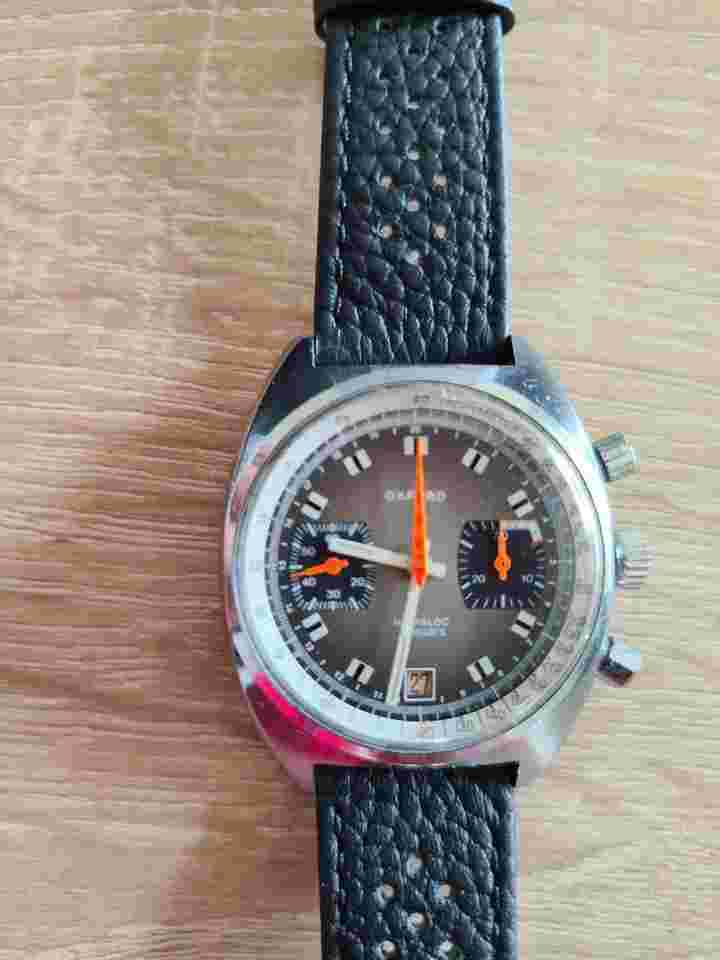 OXFORD Mecanique 17 RUBIS chronographe 