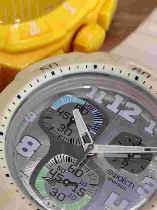 chronograph set Yellow Run + Flying Provocacy 