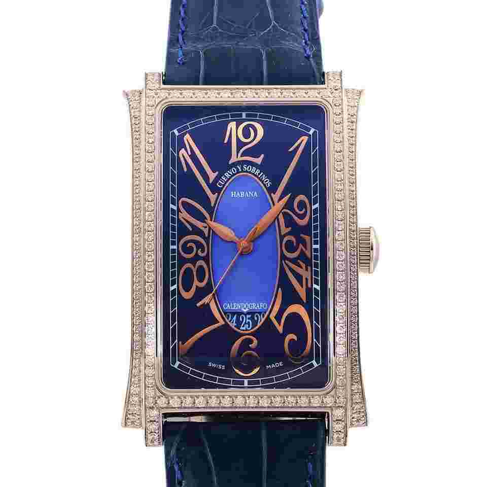 Cuervo y Sobrinos Prominente 1012-1BSG-SP Automatic Steel Very good