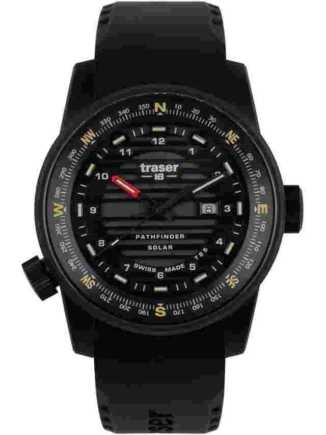 Traser H3 111401 Herrenuhr P68 Pathfinder Solar 46mm 10ATM