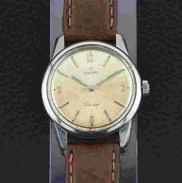 Enicar Sherpa Seapearl Ref. 140/013 Vintage ca. 1960 serviced