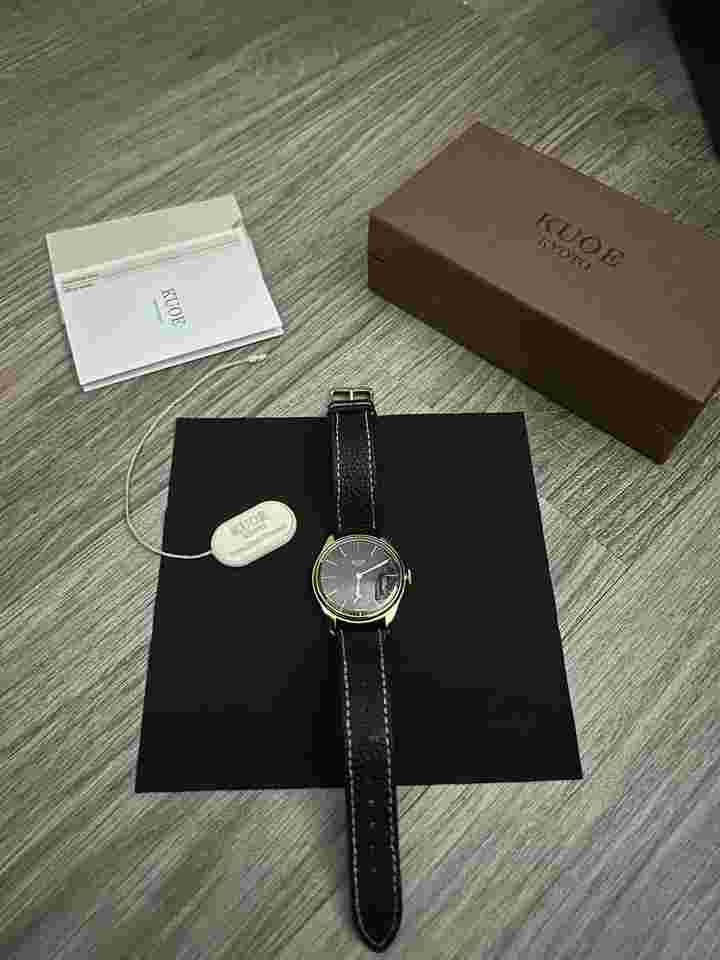 Kuoe Kyoto Old Smith 90-001 35mm Black Dial