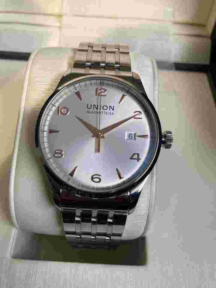 Union Glashütte Noramis Date Datum UNION NORAMIS Full Set neu incl. Versand