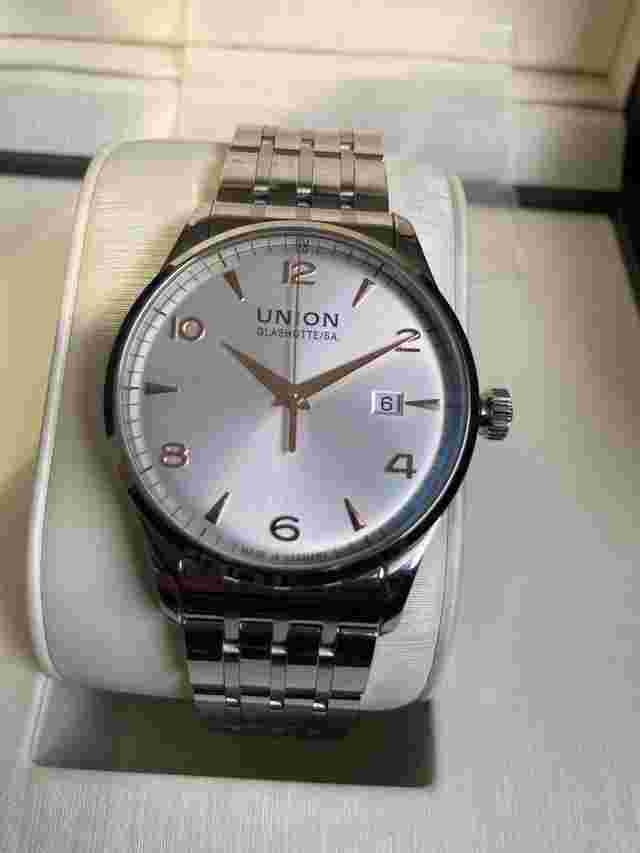 Union Glashütte Noramis Date Datum UNION NORAMIS Full Set neu incl. Versand
