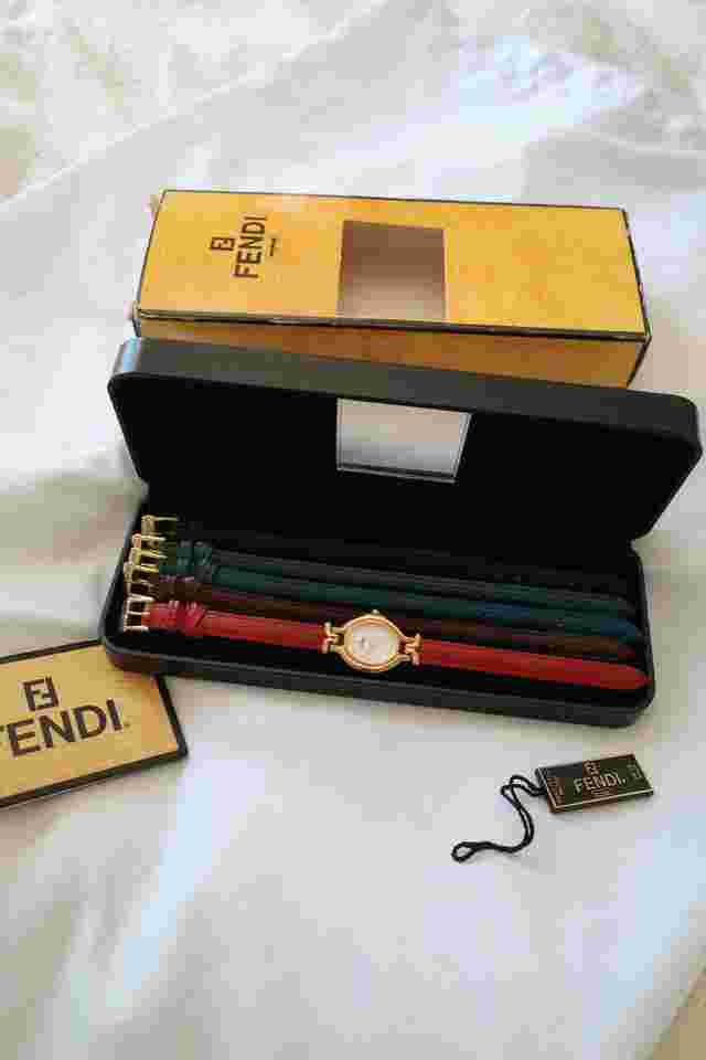 Fendi 640L Quartz Steel Good