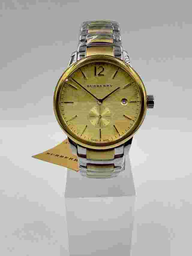 Burberry classic BU10011 Herenhorloge - Goud/Zilver kleur