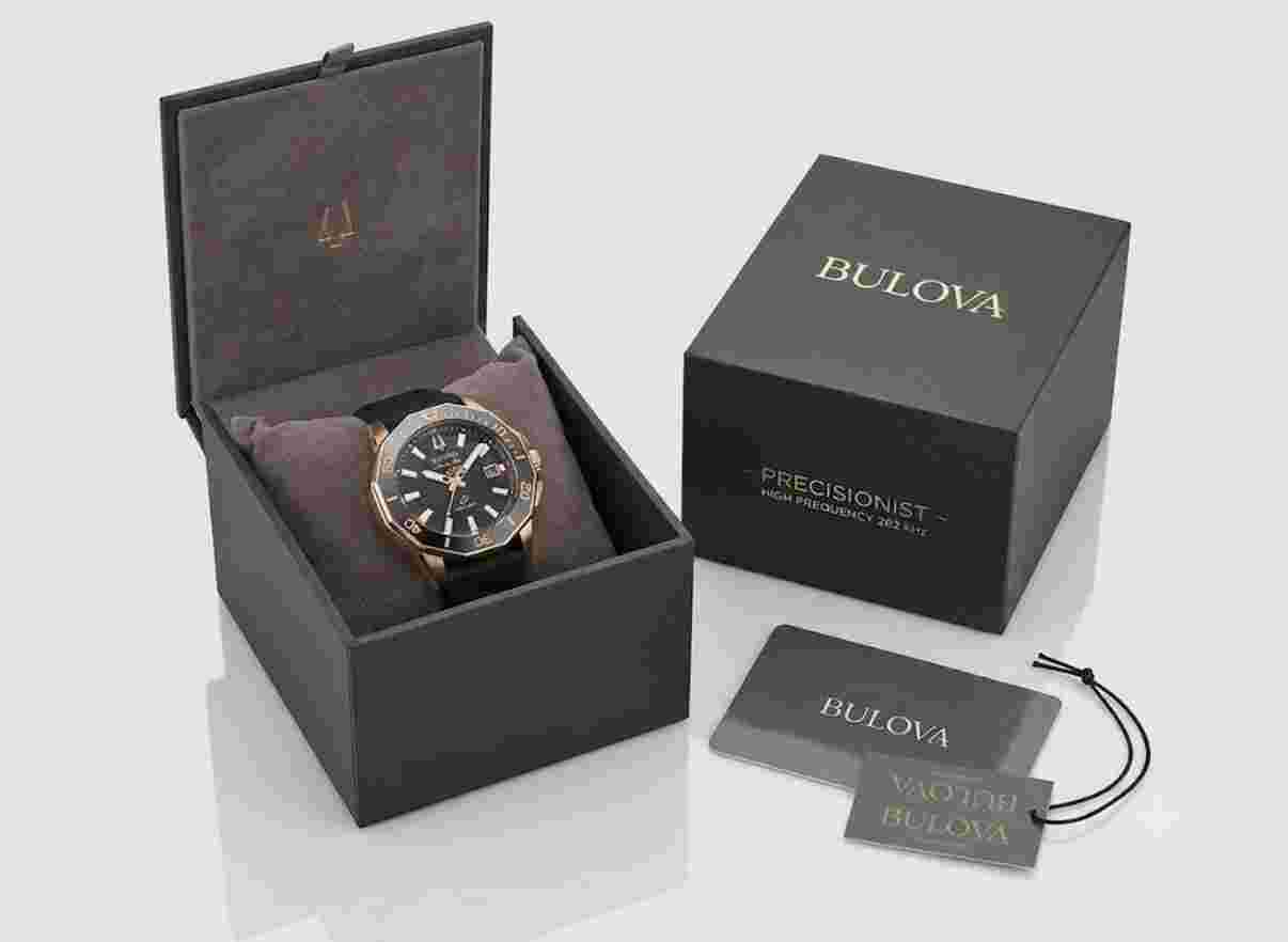 Bulova Marine Star Precisionist 262khz Bulova Men's 43mm Full Set