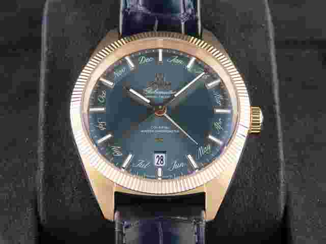 Omega Globemaster Constellation Globemaster Annual Calendar Sedna Gold Blue Dial LNIB FULL SET 2026 5YRS WARRANTY