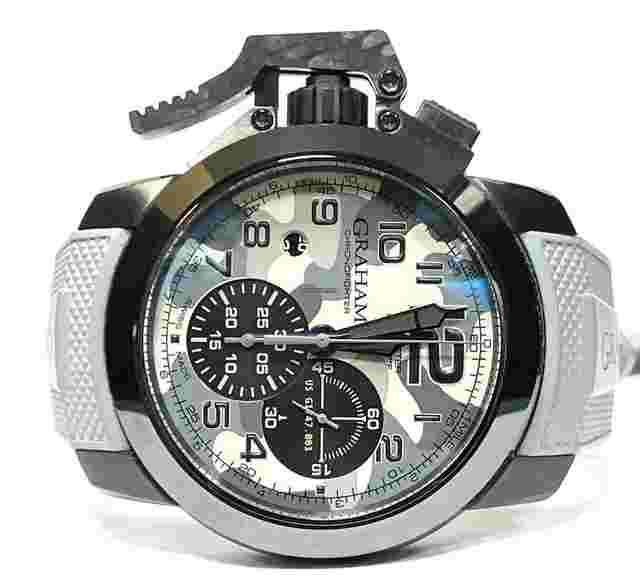 Graham Chronofighter Oversize
                           
                                 Black Arrow 2CCAU.S02A