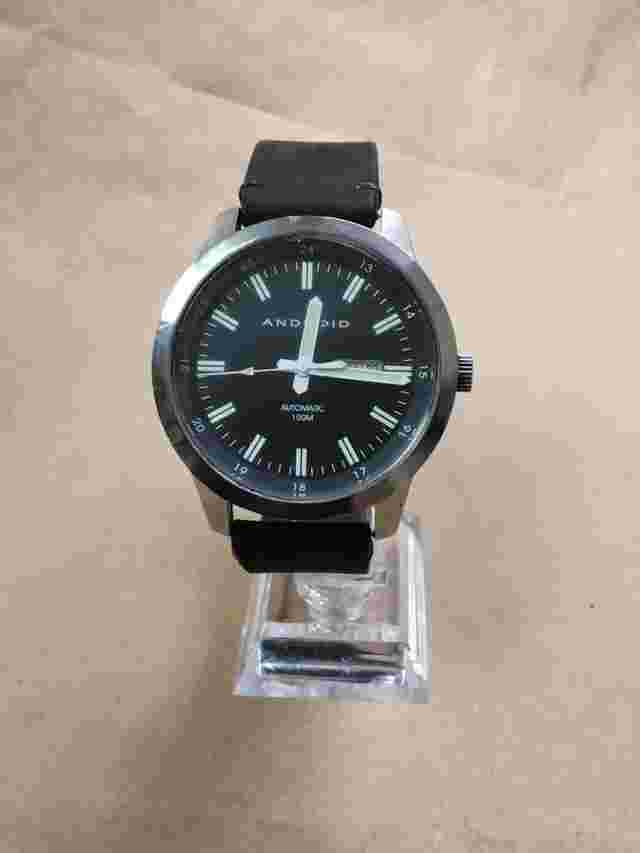 Android Force Vintage USA Brand Not Box Or Papers Pinnaker Leather Strap 