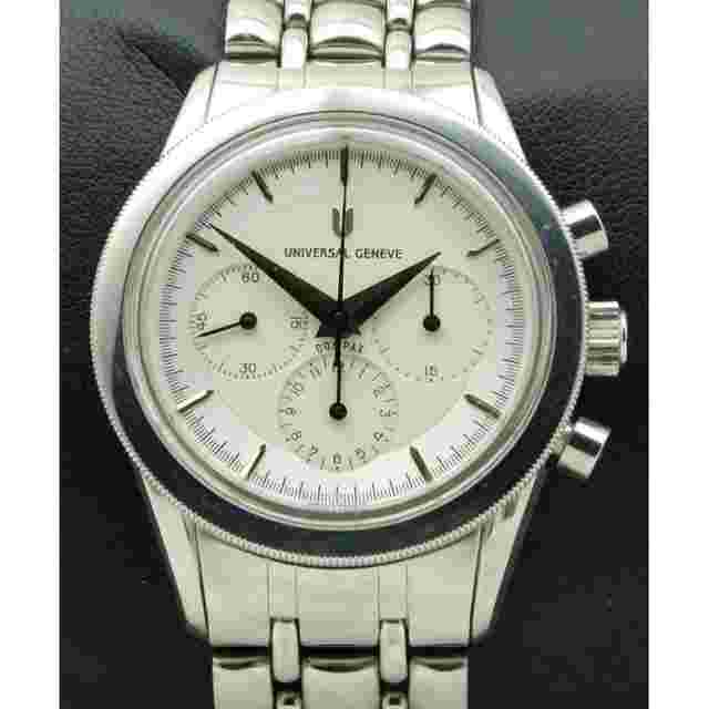Universal Genève Compax
                           
                                 Compax 1950 in Stainless Steel