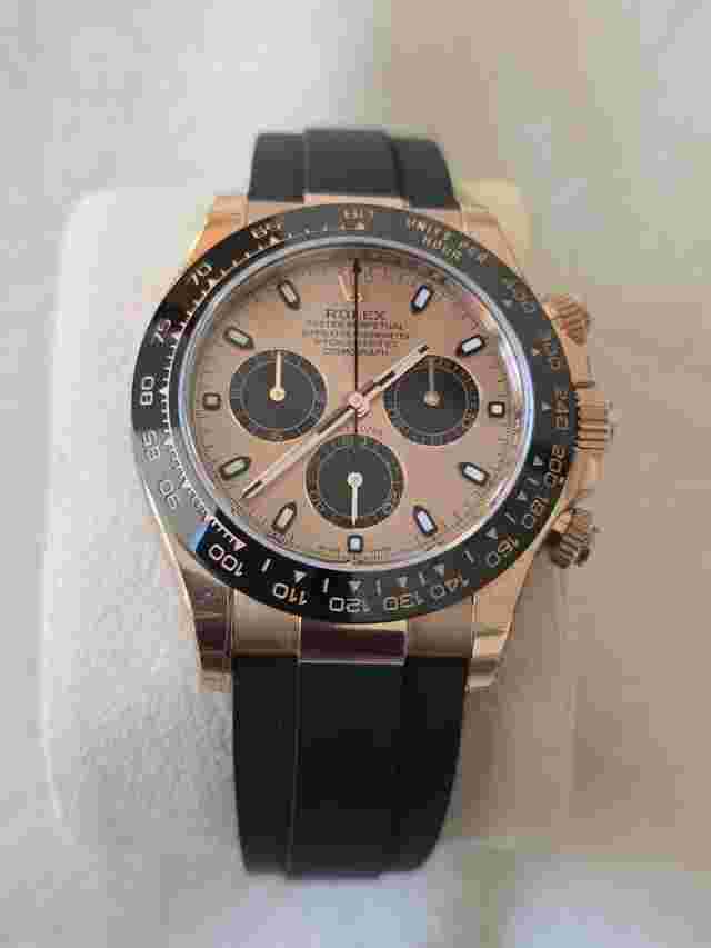 Rolex Daytona 116515LN Gold Rose-Never worn-Full Set-all films attached
